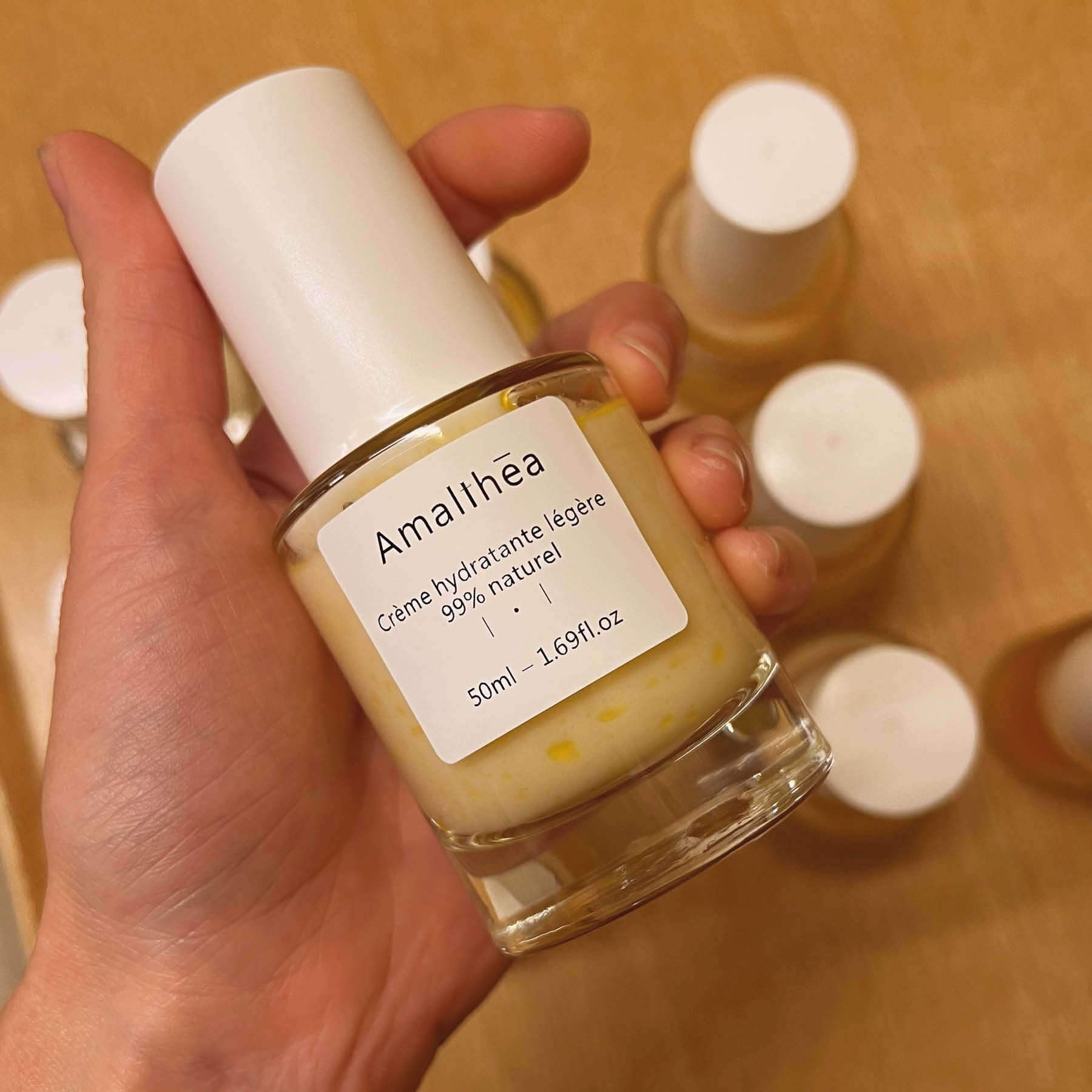 Did you catch drops of oil in our face cream?